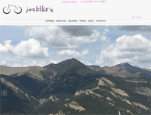 Tablet Screenshot of josbikes.com